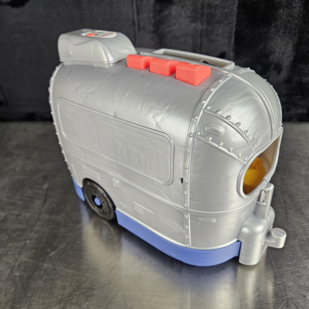Fisher-Price Gray and Pink Toy Camper - Picture 3 of 9
